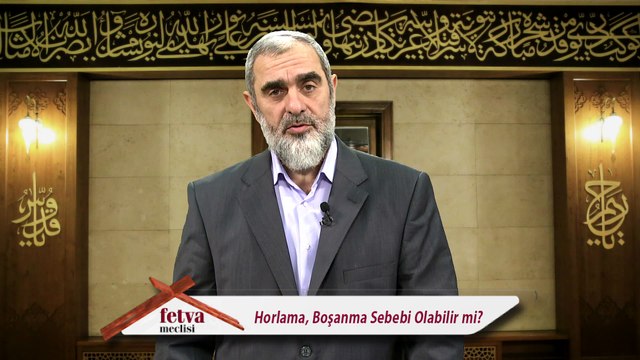 344) Horlama, Boşanma Sebebi Olabilir mi? - Nureddin Yıldız - fetvameclisi.com
