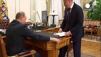 Download Video: Nach Spekulationen um Erkrankung: Russisches Fernsehen zeigt angeblich frische Bilder Putins