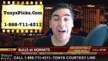 Charlotte Hornets vs. Chicago Bulls Free Pick Prediction NBA Pro Basketball Odds Preview 3-13-2015