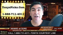 Phoenix Suns vs. Atlanta Hawks Free Pick Prediction NBA Pro Basketball Odds Preview 3-13-2015