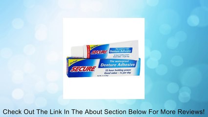 DenTek Secure Denture Bonding Cream - 1.4 oz Review