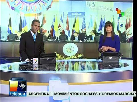 OEA evalúa hoy tensiones entre Venezuela y EE.UU.