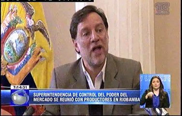Autoridades de control de precios se reúnen con productores