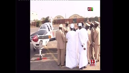 deux avions receptionné à la base de l'armée de l'air de Ouakam