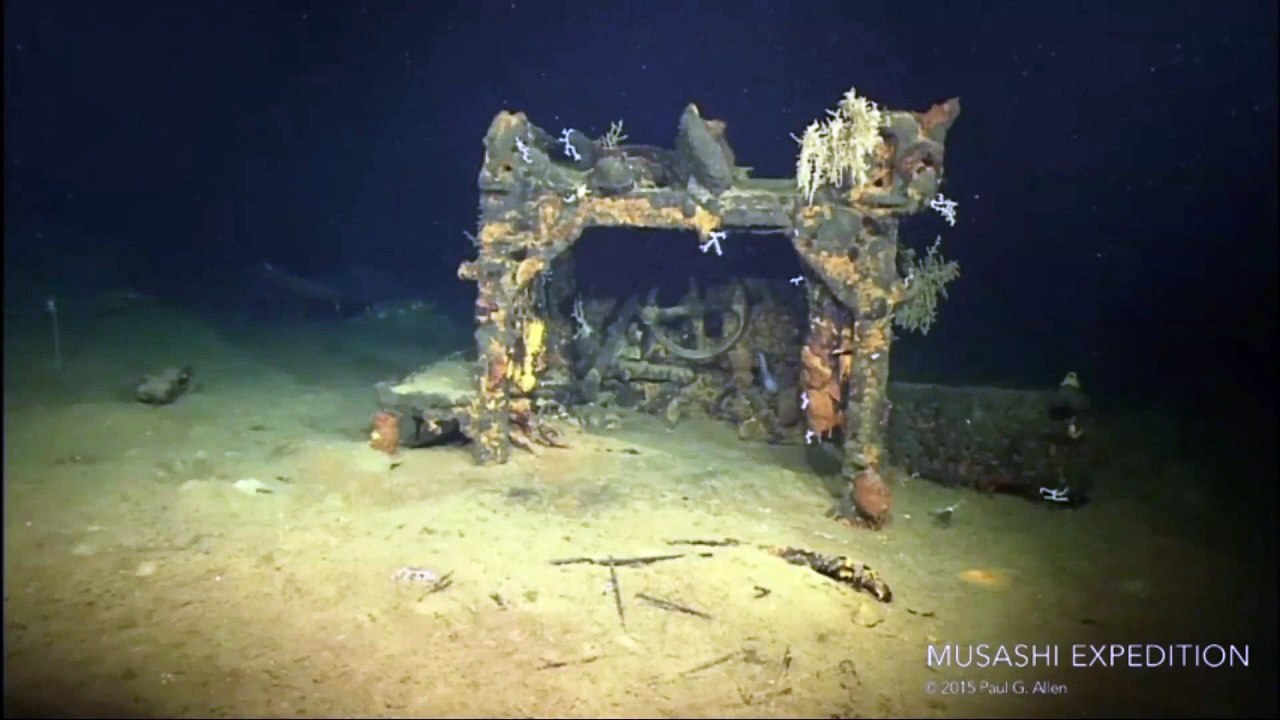 Faszinierende Bilder von japanischem Weltkriegs-Wrack