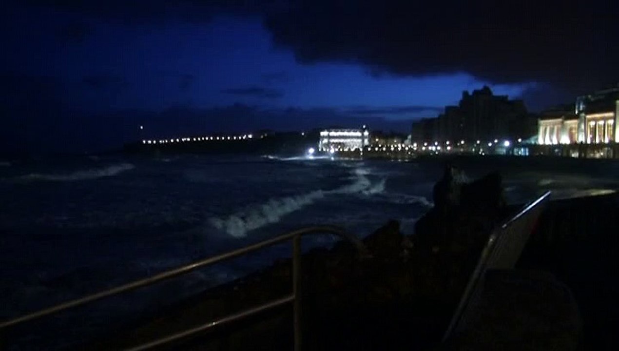 21 Février 2015 - Le front de mer à Biarritz