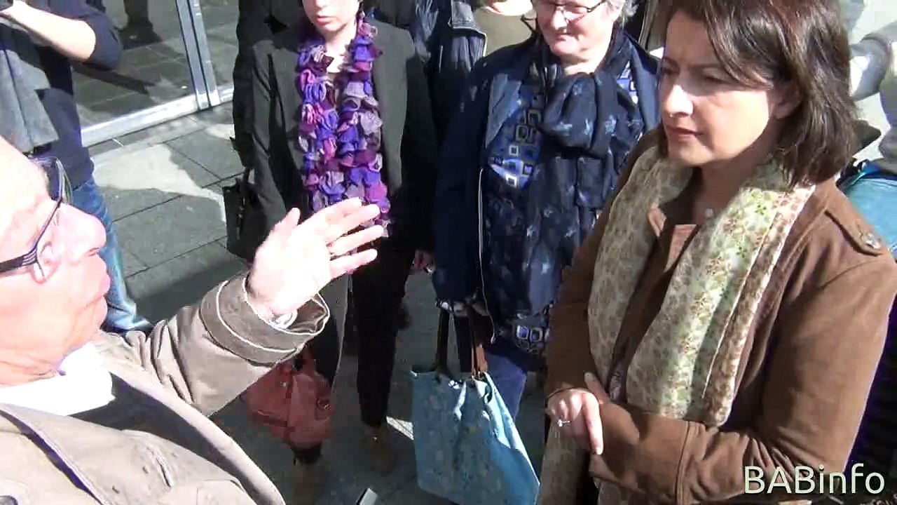 LGV Sud-Ouest : Cécile Duflot rencontre Pierre Recarte, auteur de "Les rails de la déraison"