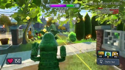 PVZ Garden Warfare #1 [XboxONE] Jade Cactus gameplay