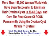 Ovarian Cyst Miracle THE HONEST TRUTH Bonus   Discount