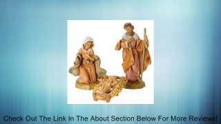 Fontanini by Roman Classic Holy Family Nativity Set, 3-Piece, 5-Inch Each Review