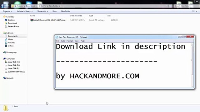 Battle Of Empires 1914-1918 +4 Trainer – Cheat Engine