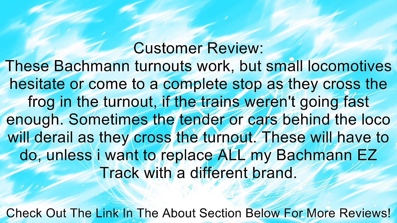 Bachmann Remote Turnout - Left - N Scale Review