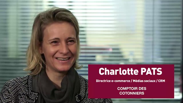 Interview de Charlotte Pats, directrice e-commerce/Médias sociaux/CRM chez Comptoir des Cotonniers