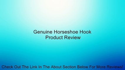 Genuine Horseshoe Hook Review