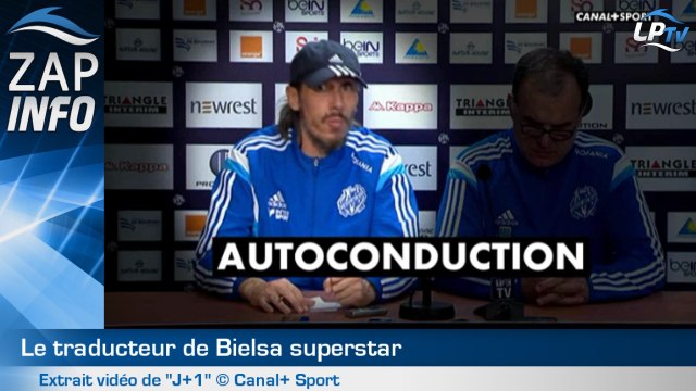 Zap : le traducteur de Bielsa superstar !