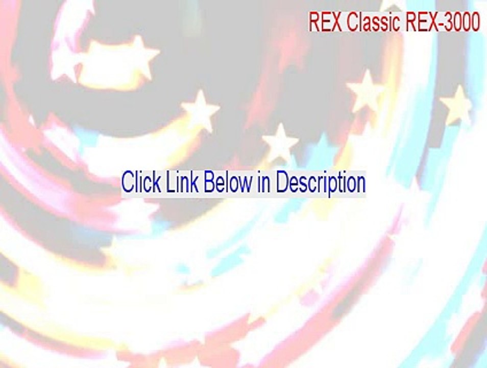 REX Classic REX-3000 Key Gen (REX Classic REX-3000 2015)