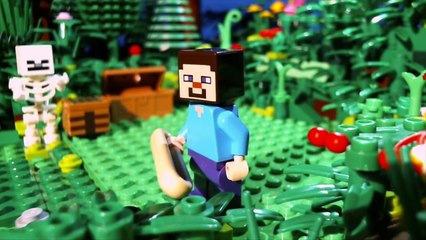 Lego Minecraft: The Bread (Lego stop-motion animation / brickfilm)