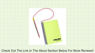 Scuba Spiral Bound Note Pad with Pencil Review