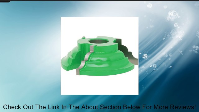 Grizzly C2126 Shaper Cutter, Reversible Detai Length Bead and Cove, 3/4-Inch Bore Review