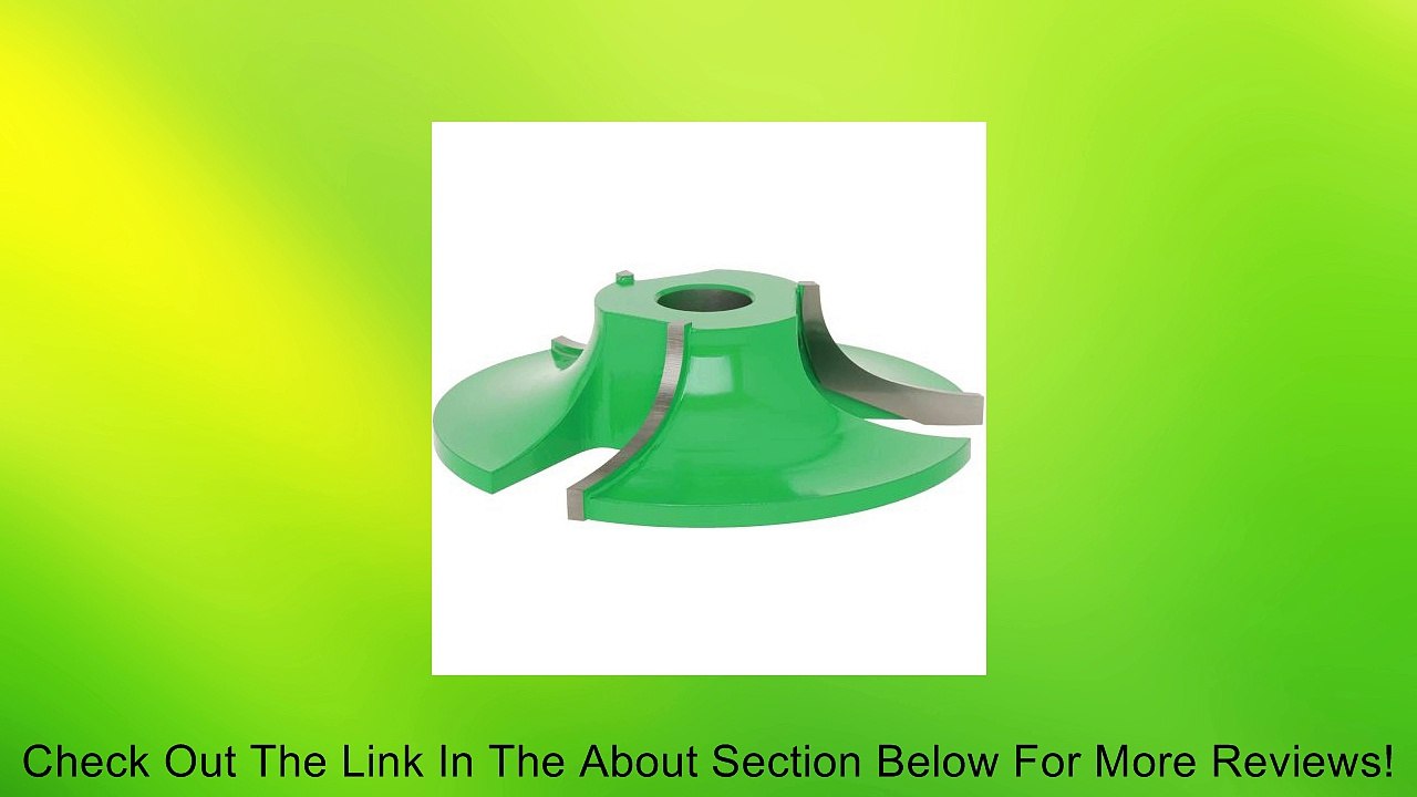 Grizzly C2214 1-1/8-Inch Handrai Length Shaper Cutter (Top of Style No.1 Set ), 3/4-Inch Bore Review