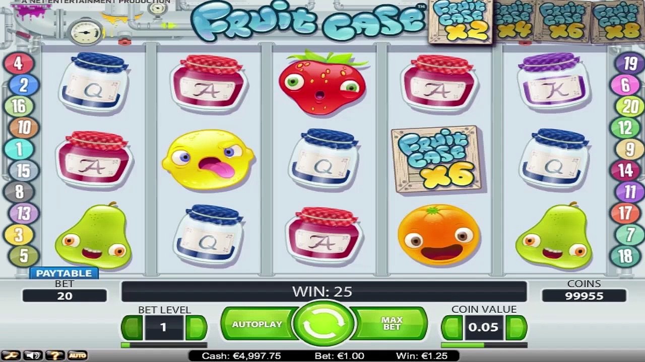 Fruit Case™ par NetEnt | Machines à sous en ligne Gratuites | MachinesAsousX.com