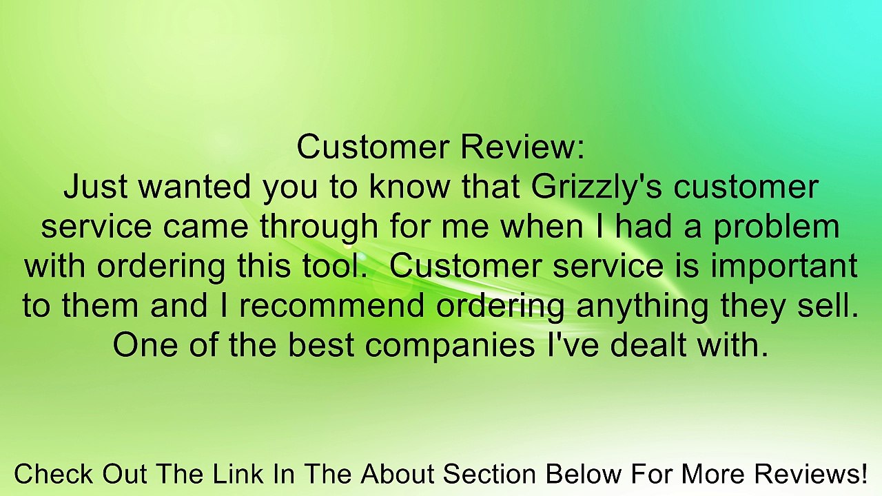Grizzly B859004 Swan Neck Hollowing Tool, 24-Inch Review
