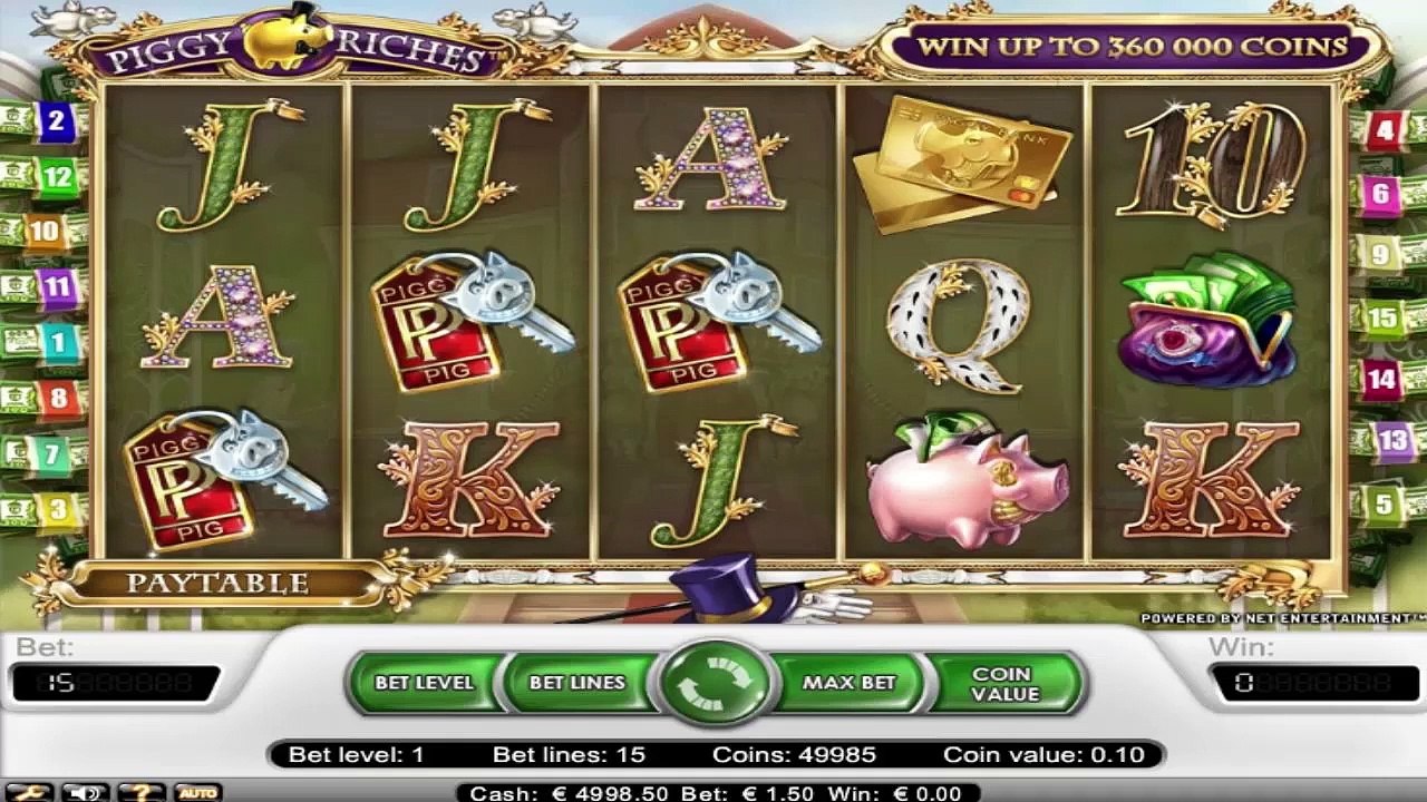 Piggy Riches™ par NetEnt | Machines à sous en ligne Gratuites | MachinesAsousX.com