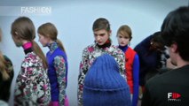 MSGM Backstage & Interview Milan Fall 2015 by Fashion Channel
