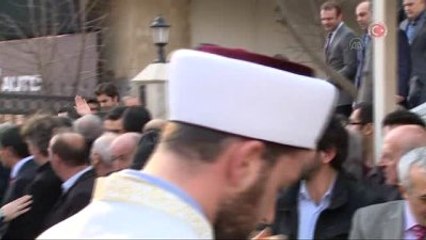 Davutoğlu, Ulvi Halim Kadıoğlu'nun Cenaze Namazına Katıldı (2)