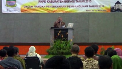 Musrenbang Pemda Kabupaten Bekasi