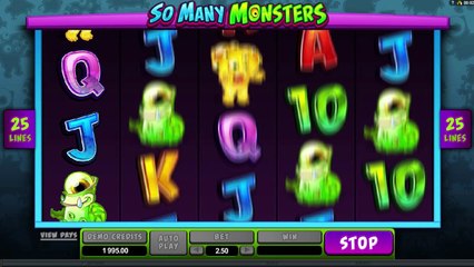So Many Monsters™ par Microgaming | Machines à sous en ligne Gratuites | MachinesAsousX.com
