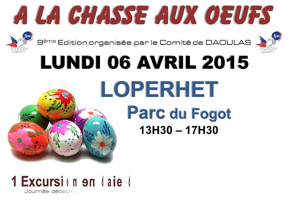 Chasse aux oeufs 2015