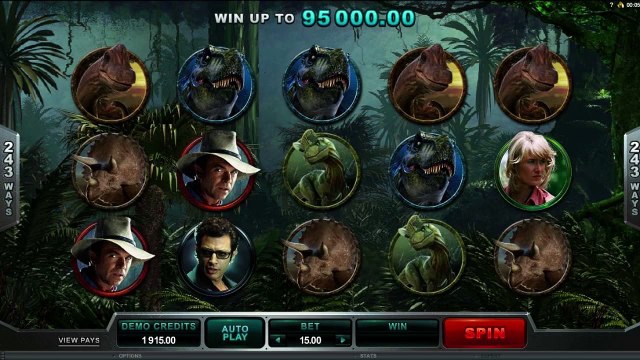 Jurassic Park™ por Microgaming | Tragaperras Gratis | TragamonedasX.com