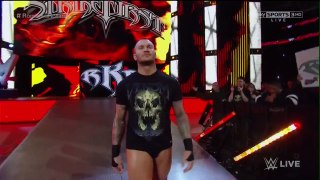2015.03.02- Roman Reigns vs. Seth Rollins- RAW