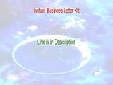 Instant Business Letter Kit Reviews - Watch my Review [2015]