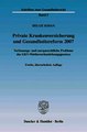 Download Private Krankenversicherung und Gesundheitsreform 2007. ebook {PDF} {EPUB}