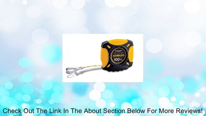 Komelon 9901 Gripper Closed Case Long Steel Tape Measure, 100-Feet Review