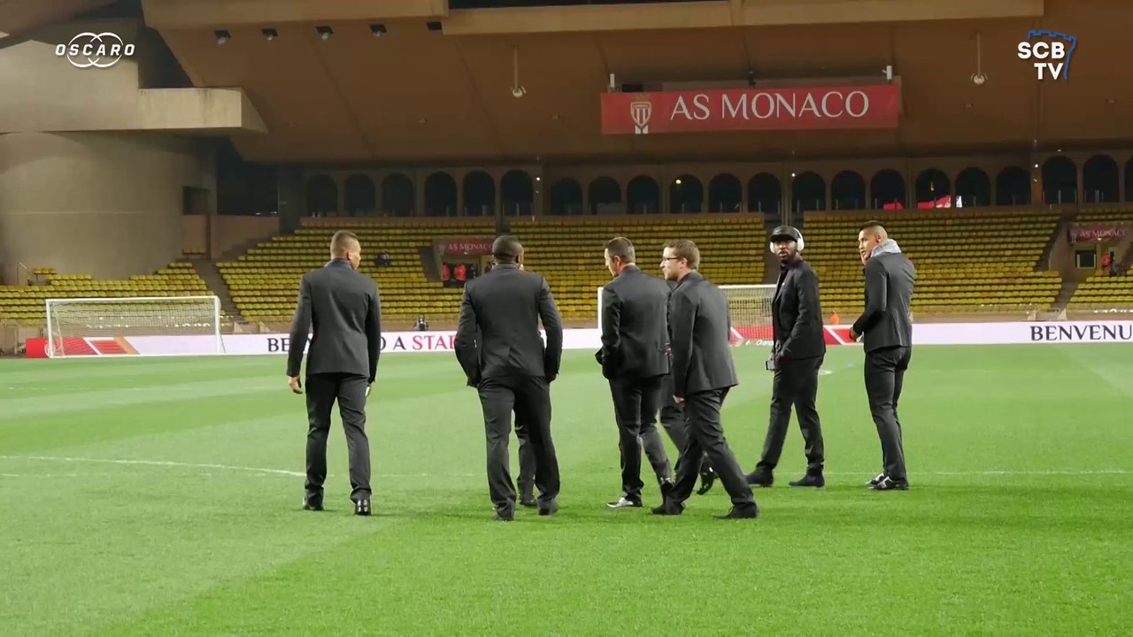 L'avant-match Monaco-Bastia