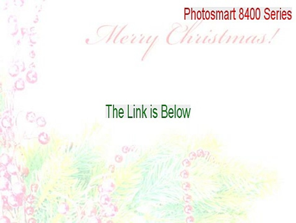 Photosmart 8400 Series (DOT4PRT) Full Download [hp photosmart 8400 series software download 2015]