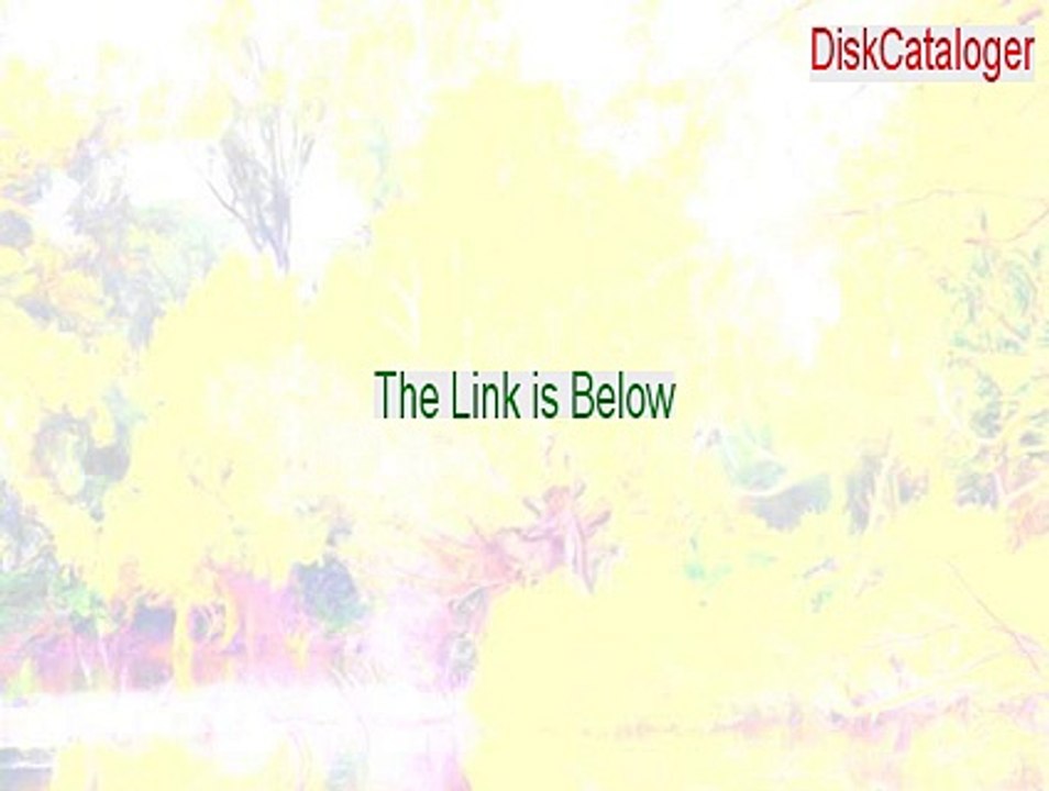 DiskCataloger Key Gen - Legit Download