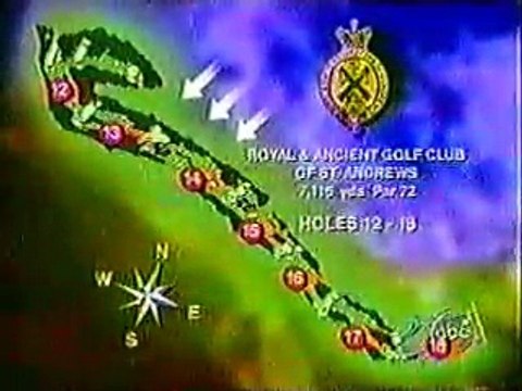 2000 British Open Championship golf Saturday Tiger highlights