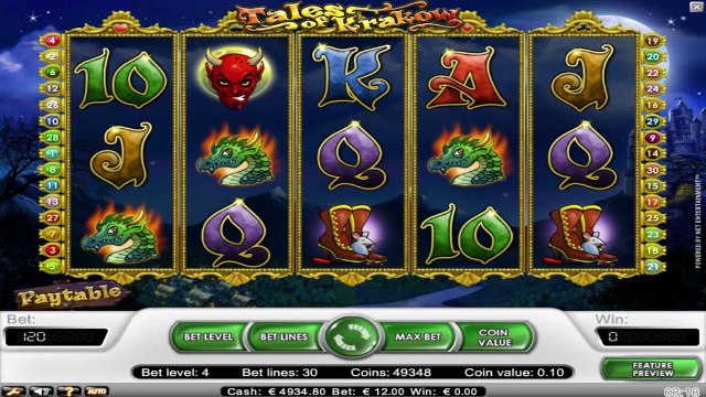 Tales Of Krakow™ da NetEnt | Slot Gratis | SlotMachineGratisX.com