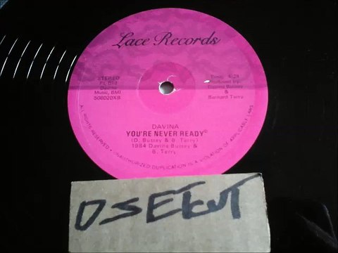 DAVINA -YOU'RE NEVER READY(RIP ETCUT)LACE REC 84
