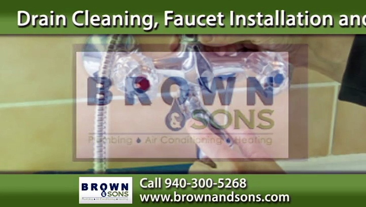 Plumber Denton TX | Brown & Sons