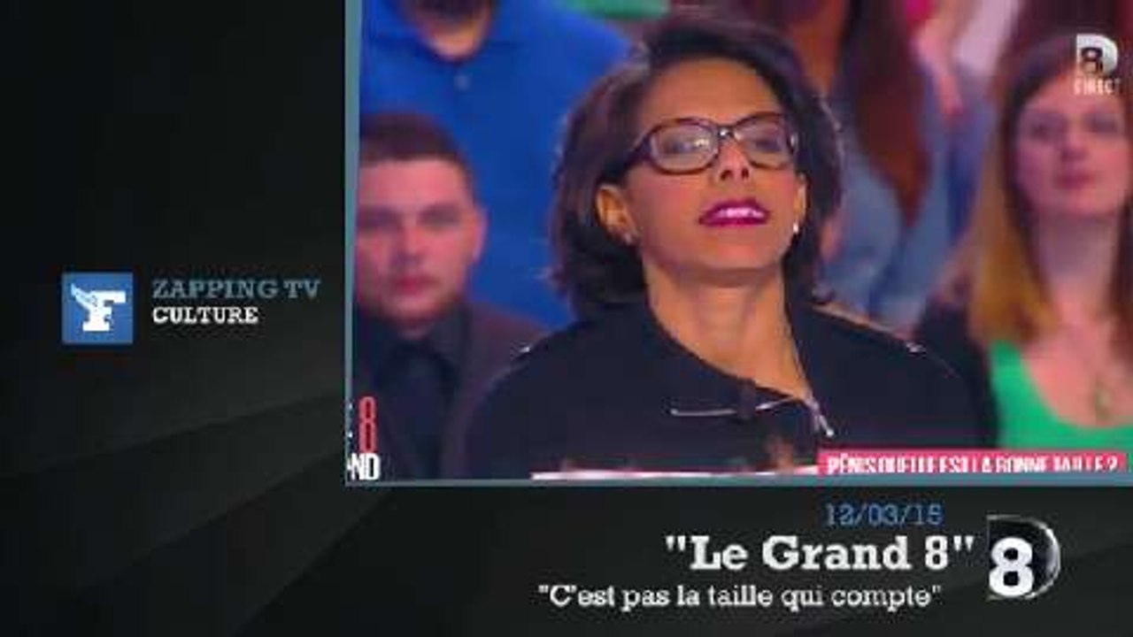 Zapping TV : Audrey Pulvar et Roselyne Bachelot débattent sur la taille du pénis