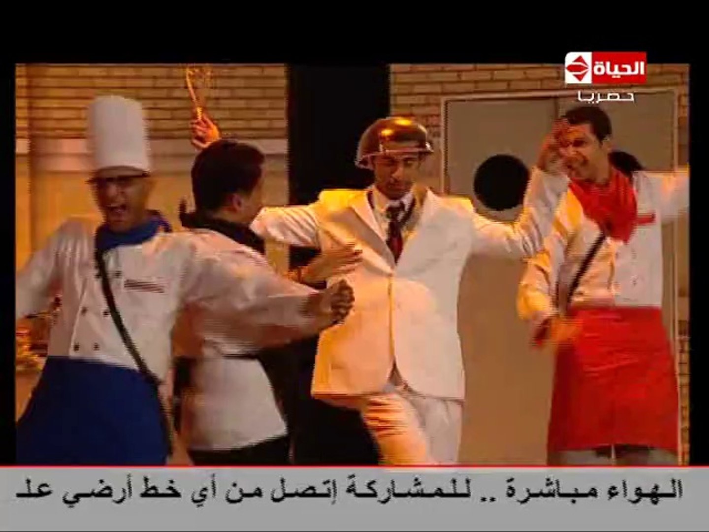 Tiatro Masr Season 2 Episode 16 13/3/2015 على ربيع يرقص على مهرجانات -  video Dailymotion