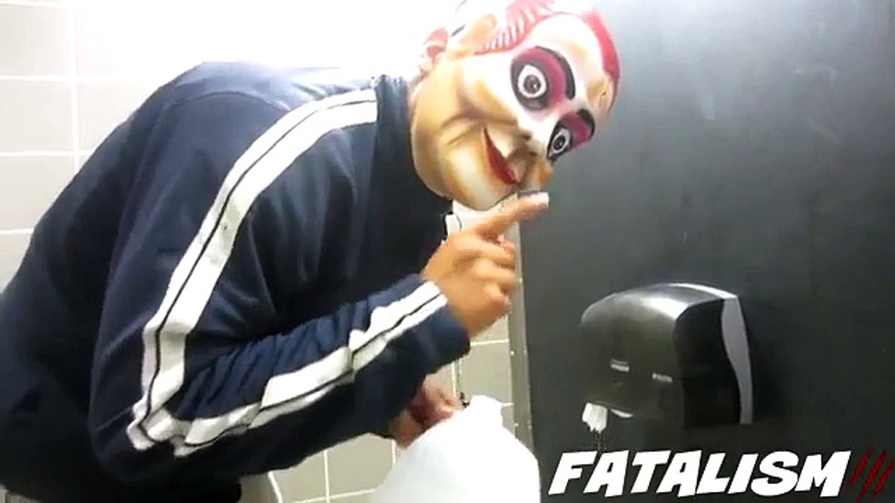 Setting Strangers On Fire Prank! - Bathroom Prank 2014