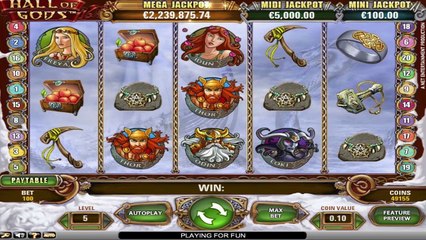 Hall of Gods™ da NetEnt | Slot Gratis | SlotMachineGratisX.com