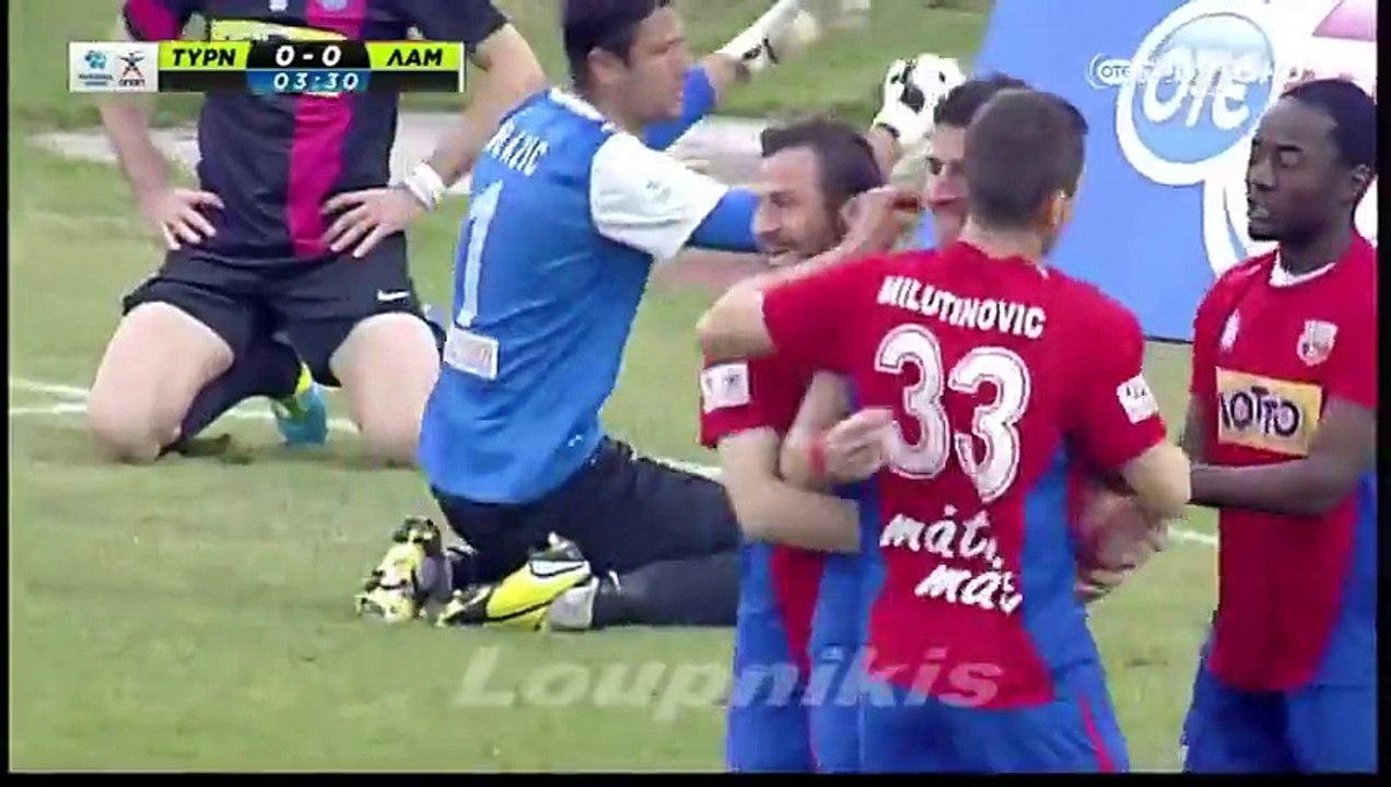 Τύρναβος  vs  Λαμία 2-1 Τα γκόλ Football League 22η Αγ. {13_3_2015}‬ - HD