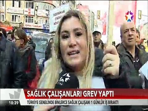 Sağlık çalışanları grevde Ankara'da Tabutlarla sağlık bakanlığı'na yürüdüler